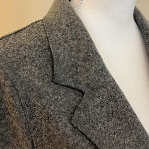 Talbots exclusive blazer Wool Blend Plus Size 16 
Gray Soft‎ Career Classic